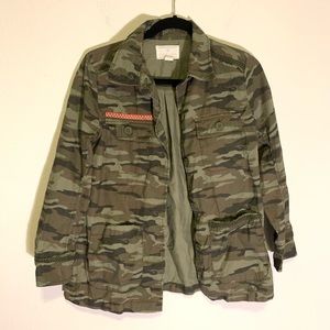 Caslon Utility Camo Jacket